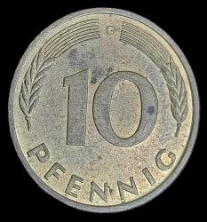 Almanya 1996 G 10 Pfennig