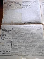 Cumhuriyet Gazetesi - 29 Mart 1946 - Konsey Gene Sallanıyor Mu Yazan Nadir Nadi Köşe Yazısı - Güvenlik Konseyi Dün Gizli Toplantı Yaptı - Mühim Bir Karar 510 Sayılı Kararname Yürürlülükten Kaldırıldı - Türkiye Irak Andlaşması Bugün İmza Ediliyor - Atom Casusluğu Amerika Hükümeti Tahkikatı Başlıyor - Hikmet Bayur Demokrat Partiye Girdi - Kaçak Yahudi Taşıyan Bir Türk Motoru İngilizler Tarafından Yakalandı - Yarın Akşam Yapılacak Altın Kemer Boks Maçları - İzmir At Yarışlarının İkinci Haftası - Tiyatro Şenliğinde Orta Oyunu Ve Tuluat Tekrarlanıyor - Büyük Matematikçiler Tercüme Edenler Ömer İnönü Cüneyt Akova İsmail İşmen Zübeyir Demirgüç - Miskinler Tekkesi Yazan Reşat Nuri Güntekin Yazı Dizisi - İran Meselesinin Geçirdiği Safhalar Yazan Ömer Rıza Doğrul Köşe Yazısı - Küçük Hikaye Kırkikindi Yağmurları Yazan Baki Süha Ediboğlu - Amcabey ve Havadisler Çizen Cemal Nadir - Bugünkü Radyo Programı -   Bulmaca - Borsa - Fazla Şişmanlığa Karşı Radyo Karbon Tabletleri - Tural Öksürüğü Keser