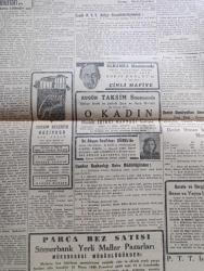 Cumhuriyet Gazetesi - 29 Mart 1946 - Konsey Gene Sallanıyor Mu Yazan Nadir Nadi Köşe Yazısı - Güvenlik Konseyi Dün Gizli Toplantı Yaptı - Mühim Bir Karar 510 Sayılı Kararname Yürürlülükten Kaldırıldı - Türkiye Irak Andlaşması Bugün İmza Ediliyor - Atom Casusluğu Amerika Hükümeti Tahkikatı Başlıyor - Hikmet Bayur Demokrat Partiye Girdi - Kaçak Yahudi Taşıyan Bir Türk Motoru İngilizler Tarafından Yakalandı - Yarın Akşam Yapılacak Altın Kemer Boks Maçları - İzmir At Yarışlarının İkinci Haftası - Tiyatro Şenliğinde Orta Oyunu Ve Tuluat Tekrarlanıyor - Büyük Matematikçiler Tercüme Edenler Ömer İnönü Cüneyt Akova İsmail İşmen Zübeyir Demirgüç - Miskinler Tekkesi Yazan Reşat Nuri Güntekin Yazı Dizisi - İran Meselesinin Geçirdiği Safhalar Yazan Ömer Rıza Doğrul Köşe Yazısı - Küçük Hikaye Kırkikindi Yağmurları Yazan Baki Süha Ediboğlu - Amcabey ve Havadisler Çizen Cemal Nadir - Bugünkü Radyo Programı -   Bulmaca - Borsa - Fazla Şişmanlığa Karşı Radyo Karbon Tabletleri - Tural Öksürüğü Keser