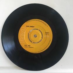 The Sweet / Co Co - Done Me Wrong All Right / Turkey 1971 / 45'lik / *pop rock*