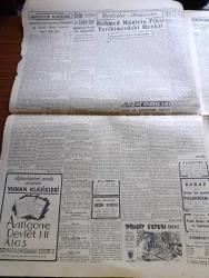 Cumhuriyet Gazetesi - 5 Nisan 1946 - Dost Amerika'nın Denizcilerini Karşılarken Yazan Nadir Nadi Köşe Yazısı - Missouri İstanbul'da - Misouri Hareketinden Evvel New York Limanında Fotoğraf - Güvenlik Konseyi İran Meselesini 6 Mayısa Bıraktı - İngiltere Arnavutluk İle Münasebatını Kesti - Harp Devamınca Alman Genelkurmay Başkanlığı Yapan Mareşal Keitel Hitler'e Sövüyor - Mehmed Münirin Fikir Tarihimizdeki Mevkii Yazan Profesör Ziyaeddin Fahri Fındıkoğlu - İzmir At Yarışlarının Üçüncü Haftasına Aid Program - Gazi Osman Paşa Mezarında Dün Tören Yapıldı - İzmir Kayagücü Takımı Geldi - Miskinler Tekkesi Yazan Reşat Nuri Güntekin Yazı Dizisi - Stalin Amerika Büyükelçisinin Kabul Etti - Meşrutiyet Tiyatrosu Baykuş - Amcabey Missouri'de Çizen Cemal Nadir Karikatür Çizen Cemal Nadir Karikatür - EIA Radyo - Aga Plak Değiştirici Makinesi - Bugünkü Radyo Programı - Muammer Karaca Tiyatrosu Platin Palas Beyoğlu Lale Sinemasında - Zeki Çan Çil İlacı - Tokalon Pudra