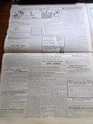 Cumhuriyet Gazetesi - 5 Nisan 1946 - Dost Amerika'nın Denizcilerini Karşılarken Yazan Nadir Nadi Köşe Yazısı - Missouri İstanbul'da - Misouri Hareketinden Evvel New York Limanında Fotoğraf - Güvenlik Konseyi İran Meselesini 6 Mayısa Bıraktı - İngiltere Arnavutluk İle Münasebatını Kesti - Harp Devamınca Alman Genelkurmay Başkanlığı Yapan Mareşal Keitel Hitler'e Sövüyor - Mehmed Münirin Fikir Tarihimizdeki Mevkii Yazan Profesör Ziyaeddin Fahri Fındıkoğlu - İzmir At Yarışlarının Üçüncü Haftasına Aid Program - Gazi Osman Paşa Mezarında Dün Tören Yapıldı - İzmir Kayagücü Takımı Geldi - Miskinler Tekkesi Yazan Reşat Nuri Güntekin Yazı Dizisi - Stalin Amerika Büyükelçisinin Kabul Etti - Meşrutiyet Tiyatrosu Baykuş - Amcabey Missouri'de Çizen Cemal Nadir Karikatür Çizen Cemal Nadir Karikatür - EIA Radyo - Aga Plak Değiştirici Makinesi - Bugünkü Radyo Programı - Muammer Karaca Tiyatrosu Platin Palas Beyoğlu Lale Sinemasında - Zeki Çan Çil İlacı - Tokalon Pudra
