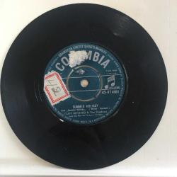 Cliff Richard And The Shadows / Summer Holiday - Dancing Shoes / Turkey 1963 / 45'lik / *pop rock*