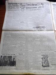 Cumhuriyet Gazetesi - 1 Kasım 1946 - Meclis Açılırken Yazan Nadir Nadi Köşe Yazısı - Meclis Bugün İsmet İnönü'nün Senelik Nutkuyla Açılıyor - Harp Akademisinin 100. Yıldönümü - Şanlı Türk Ordusundan Bir Görünüş - Sağlık Bakanı Doktor Behçet Uz - Mareşal Fevzi Çakmak Demokrat Partiye Mi İltihak Etti - Üniversite Bugün Törenle Açılıyor - İtalya'dan Alınacak Sekiz Vapur - Cemal Nadir Karikatür - Eski Meclis Mebusan Reisi Halil Menteşe'nin Hatıraları Yazı Dizisi - Türk Güreşi Yazan İsmail Habib Sevük - Ankara'daki Yedinci Hafta At Yarışı Koşularının Programı - Yavuz Sultan Selim Ağlıyor Yazan Feridun Fazıl Tülbentçi Yazı Dizisi - Amcabey Ve Bir İcad Çizen Cemal Nadir - Cumhuriyet Kupasını İstanbul Muhteliti Kazandı - Safiye Ayla Hacer Buluş Ve Meşhur Pamukçu Efeler Taksim Kristal Salonunda - Küçük Hikaye Katil Çeviren Hamdi Varoğlu - Bahçe Mimarı Mevlüt Baysal - Ankara'nın En Tanınmış Müessesi Şekerci Hacı Bekir - Gripin - Bugünkü Radyo Programı - Singer Saat Mağazaları - Kapilin
