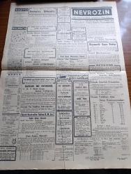 Cumhuriyet Gazetesi - 6 Şubat 1947 - Tuna Davasında Rusya Ve Anglo Saksonlar Köşe Yazısı - Arap Memleketleriyle Olan Münasebetlerimiz - Dışişleri Bakanı Hasan Saka'nın Demeci - Von Papen Nazileri Temizleme Mahkemesinde Fotoğraf - Dünya Kanunu - CHP Partisi İl Kongresi Karşısında Demokratlar - Hilmi Uran - CHP İl Kongresi Dün Nihayet Verdi - Halk Partisi Basınının Mareşal Fevzi Çakmak İçin Neşriyatı - Türk Filmciliği Himaye Edilmelidir Yazan Abidin Daver Köşe Yazısı - Türkiye'de Claude Bernard Felsefesi ve Tesirleri Yazan Profesör Ziyaeddin Fahri Fındıkoğlu - Milli Eğitim Bakanı Reşad Şemseddin Sirer Sanat Enstitüsünü Gezdi - Bir Türk Filmi Sonsuz Acı Oynayanlar Behzat Budak Şaziye Moral Taksim Sinemasında - İstanbul Şehrinin İradesi Yazan Burhan Felek Köşe Yazısı - Limanımıza Gelen Ve Giden Vapurlar - Bugünkü Radyo Programı - Bulmaca - Diş Tabibi Ferid Arcan - İstanbul Belediyesi Şehir Tiyatroları Programı - Muammer Karaca Opereti - K. B. İngiliz Bataryaları Radyoları Gelmiştir