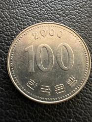 Güney Kore 100 Won 2000