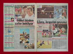 Galatasaray Werder Bremen Maçı Öncesi Fotospor Gazetesi - Ali Sami Yen - 4 Sayfa