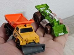 Mini metal inşaat hafriyat kamyon kepçe dozer araç lar ve plastik anahtarlık set koleksiyon dekor tasarım hediye nostalji vintage retro