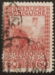 +++ AVUSTURYA İMPARATOR FRANZ JOSEF      1908   60H    - DAMGALI , HALİYLE - Errizevi