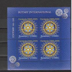 Romanya 2005 - Rotary Temalı Blok - Spor -   MNH - Damgasız