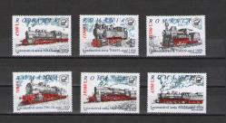 Romanya 2002 - Lokomotif  Temalı Seri - Taşıtlar -  MNH - Damgasız-