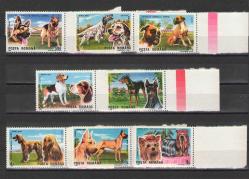 Romanya 1990 - Köpekler  Temalı  Seri - Fauna -  MNH - Damgasız