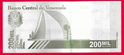 Venezuela 200.000 Bolivares 2020 p112 UNC (TK 17 389) ÇİL