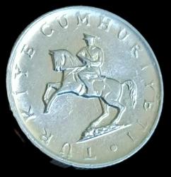 1983 5 Lira Çil Aliminyum