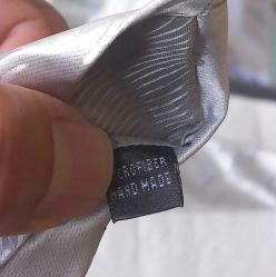 EL YAPIMI KRAVAT EMİLİO SANTİNİ. KONDİSYON YÜKSEK KOLEKSİYONLUK.