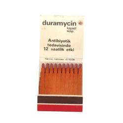 Duramycin - İlsan İlaç / Eski kibrit