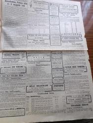 Cumhuriyet Gazetesi - 6 Nisan 1947 - Bugün Yazan Nadir Nadi Köşe Yazısı - Dört İlde Seçim Bugün Yapılıyor - Demokratların İzmir Mitingi Dün Yapıldı - Celal Bayar'ın Nutku 69 Dakika Sürdü - Mitingde Tahminden Az Olarak 20,000 Kişi Bulundu Hadise Olmadı - Celal Bayar'ın Recep Peker'e Cevapları - Türkiye Ve Yunanistan'a Yapılacak Yardım Hakkında Amerikan Dışişleri Bakanlığının Verdiği İzahat - Fenerbahçe Vefa'yı Dün 3 1 Mağlup Etti Fotoğraf - Yunan Kralı George'in Cenaze Töreni - Başkan Truman'ın Yeni Bir Hitabesi - Türkiye Ve Dünya Maraton Müsabakası Yazan Ahmed Halil - Haftanın Şakaları Yazan Burhan Felek - Aşk Uyanınca Nakleden Hamdi Varoğlu Yazı Dizisi - Safiye Ayla Mustafa Çağlar Suzan Yakar Ve Hamiyet Yüceses Pangaltı İnci Sinemasında - Albayrak Hububat Unları - Bayrak Milliyetçi Türk Gençliğinin Gazetesi - Çapa Sahlebi Enerji Sağlar - Aga Radyoları - Bugünkü Radyo Programı - Bulmaca - Borsa - Haşeratlara Karşı Didit - Arda Traş Bıçağı