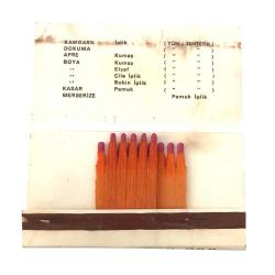 Seryıl Mensucat Fabrikası - Balat / Eski kibrit