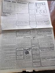 Cumhuriyet Gazetesi - 11 Nisan 1947 - İyi Bir Barış Yazan Nadir Nadi Köşe Yazısı - Amerikan Yardımının Gayesi İfşa Edildi - Amerika Ayanında Dün Hedefin Rus İlerlemesini Durdurmak Olduğu Bildirildi - Dün Güvenlik Konseyinde Yardım İçin Şiddetli Tartışmalar Oldu - Celal Bayar Ve Adnan Menderes'in İzmir'den Hareketlerine Ait Fotoğraf - Memleketimize Gelen Amerikalı Profesör Ruslarla Anlaşmak Andlaşma İle Olamaz Dedi - Seçimler Arifesinde Çakırbeyli Demokrat Parti Başkanı Mehmet Budaklıyı Kim Öldürdü - Atina'da İki Türk Sanatkarı Orhan Borar Ve Mithat Fenmen'in Konseri - Dünyada Neler Oluyor - İngiltere'den Aldığımız 500 Uçağın Vasıfları Yazan Abidin Daver Köşe Yazısı - Bir Facia Karşı Yazan Ömer Rıza Doğrul Köşe Yazısı - Ben Kimin Yazan Burhan Felek - Marshall Stalin İle Görüşmeye Çalışacak - Ali Şir Nevai Hakkında Güzel Bir Konferans - İzmir Yarışlarının Üçüncü Hafta Programı - Cennette Bir Gece Kadıköy Opera Sinemasında - Milli Piyango 23 Nisan Çekilişi - Songster 1 İğne 10 Plak Çalar