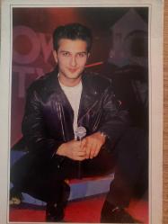 Tarkan resimli kartpostal 17x11 cm ebatında