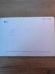 Tarkan resimli kartpostal 17x11 cm ebatında