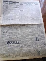 Cumhuriyet Gazetesi - 10 Mayıs 1947 - Şükür Yarabbi Yazan Nadir Nadi Köşe Yazısı - Yardım Projesi Dün Kabul Edildi - Tasarı Temsilciler Meclisinde 107 Muhalif Reye Karşı 287 Reyle Geç Vakit Tasdik Edildi -  Meclis Kemal Bedir'in İdam Kararını Hapis Cezasına Tahvil Etti - Başbakan Recep Peker İstanbul'a Geldi - Adnan Menderes Hakkında Kanuni Takibata Geçildi - Bir İngiliz Filosu İstanbul'a Geliyor - Dün Ortaköyde Büyük Bir Yangın Oldu - Cumhuriyet Halk Partisi Büyük Kurultayı - Halide Edip Adıvar'ın Sonsuz Panayır Remzi Kitabevinde - Muhtar Seçimi 30 Mayıs'ta Yapılacak - Adak Yazan Kemal Ragıp Yazı Dizisi - Filistin Meselesinin Yeni Safhası Yazan Ömer Rıza Doğrul - Atatürk Ve İnönü'nün Fotoğraflarını Kurtarmaya Çalışırken Boğulan Mehmet Muslu Anıldı - İtalya'da Faşist Propagandası Devam Ediyor - Boksörlerimiz Londra'da - Hasan Limon Çiçekleri - Grip Nezle Ve Soğuk Algınlıklarına Karşı Nevrozin - Bugünkü Radyo Programı - Bulmaca - Doktor Nureddin Mehmed Başak - Limanımıza Gelen Ve Giden