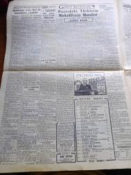 Cumhuriyet Gazetesi - 12 Mayıs 1947 - Truman Doktrinini Selamlıyoruz Yazan Abidin Daver Köşe Yazısı - Amerikan Yardımları - Türkiye'ye Verilecek Olan 100 Milyon Doların Bir Kısmı Demiryollarına Sarfedilecek - Birleşik Amerika Komünizmi Olduğu Yerde Durdurmaya Karar Verdi - İsmet İnönü Ve Recep Peker Dün İstanbul'dan Ayrıldılar - İsmet İnönü Geliboluya Hareket Etti - Mareşal Fevzi Çakmak'ın Yurt Gezisi - Ankara'da Ve İstanbul'da Dün Yapılan Maçlar - Beşiktaş Altınordu Maçından Fotoğraf - Galatasaray Demirsporla Berabere Kaldı - İzmit Bir Sanayi Şehri Oluyor - İstanbul Kız Lisesi'nin Müsameresi Fotoğraf - Ulvi Cemalin  Senfonisi - Beşiktaşla Vefa Dün De İzmirlileri Yendiler - Ankara At Yarışlarının Neticeleri - Dışarıdaki Türklerin Mukadderatı Meselesi Yazan Ahmed Halil - Fenerbahçe Kulübünün Fevkalade Kongresi - Adak Yazan Kemal Ragıp Yazı Dizisi - Kenan Öner İle Hasan Ali Yücel Davasına Devam Edildi - Ruhsatsız İnşaat Yazan Burhan Felek Köşe Yazısı - Star Traş Bıçağı - Austin Kamyonlar