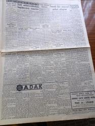 Cumhuriyet Gazetesi - 12 Mayıs 1947 - Truman Doktrinini Selamlıyoruz Yazan Abidin Daver Köşe Yazısı - Amerikan Yardımları - Türkiye'ye Verilecek Olan 100 Milyon Doların Bir Kısmı Demiryollarına Sarfedilecek - Birleşik Amerika Komünizmi Olduğu Yerde Durdurmaya Karar Verdi - İsmet İnönü Ve Recep Peker Dün İstanbul'dan Ayrıldılar - İsmet İnönü Geliboluya Hareket Etti - Mareşal Fevzi Çakmak'ın Yurt Gezisi - Ankara'da Ve İstanbul'da Dün Yapılan Maçlar - Beşiktaş Altınordu Maçından Fotoğraf - Galatasaray Demirsporla Berabere Kaldı - İzmit Bir Sanayi Şehri Oluyor - İstanbul Kız Lisesi'nin Müsameresi Fotoğraf - Ulvi Cemalin  Senfonisi - Beşiktaşla Vefa Dün De İzmirlileri Yendiler - Ankara At Yarışlarının Neticeleri - Dışarıdaki Türklerin Mukadderatı Meselesi Yazan Ahmed Halil - Fenerbahçe Kulübünün Fevkalade Kongresi - Adak Yazan Kemal Ragıp Yazı Dizisi - Kenan Öner İle Hasan Ali Yücel Davasına Devam Edildi - Ruhsatsız İnşaat Yazan Burhan Felek Köşe Yazısı - Star Traş Bıçağı - Austin Kamyonlar