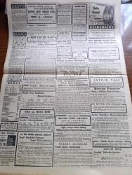 Cumhuriyet Gazetesi - 17 Mayıs 1947 - Sulhun Gecikmesi Yüzünden Köşe Yazısı - Truman Bugün Yardım Tasarısını İmza Ediyor - Cumhurbaşkanı İsmet İnönü Dün Erkek Sanat Okulunu Kızılay Aşamasını Ve Cerrahpaşa Hastanesini Gezdi Fotoğraf - Hayrabolu Jandarma Komutanı Yüzbaşı Ali Ertan'ın Muhakemesi - Kırkpınar Güreşlerine Katılacak Pehlivanlar Fotoğraf - Aksaray Topkapı Yolu Nasıl Yapılıyor - Dün İnönü Stadında Yapılan 19 Mayıs Provaları - Ölümünün 67. Yıldönümünü Vesilesiyle Şair Ziya Paşa Yazan Taha Toros - Sosyalist İngiltere'nin 1947 Senesi Bütçesi - Markopaşa Gazetesi Kapatıldı - Türkçe Sözlü Şark Dramı Naime Şark Sinemasında - Bolşevikler Açık Ve Dürüst Konuşabilir Mi - Adak Yazan Kemal Ragıp Yazı Dizisi - Şaşılacak Hünerler Yazan Burhan Felek Köşe Yazısı - Galatasaray Vefa Karşılaşıyor - Doktor Hermann İstanbul'da Konserler Verecek - Eski Tekel Ve Gümrük Bakanı Suad Hayri Ürgüplü Hakkımdaki Soruşturmalar Açıldı - Bugünkü Radyo Programı - Bulmaca - Seiberling Lastikleri - Zehra Bilir