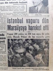 Cumhuriyet Gazetesi - 20 Eylül 1947 - İstanbul Mali Buhrandan Nasıl Kurtarılabilir Yazanlar Abidin Daver Köşe Yazısı - Amerikan Yardımı Memleketimize Sevkiyatını Başlaması İçin Yapılan Hazırlıklar - Sovyet İftiralarına Karşı Cevabımız - Vişinski'nin Nutku Bütün Dünyada Olduğu Gibi Türkiye'de De İnfial Uyandırdı - Hükümet Çevreleri Nutuk İçin Neler Düşünüyorlar -  Cumhurbaşkanı İsmet İnönü'nün Seyahati - İran'ın Moskova Büyükelçisi Meydanda Yok - Acı Bir Kaybımız Gazeteci Faik Güneri Vefat Etti - Kayseri Milletvekili Said Azmi Feyzioğlu İçin İleri Sürülen İddialar - Yunanistanda Sporcularımızın Muvaffakiyeti - Beynelmilel Portreler İdamını Bekleyen Bulgar Muhalefet Lideri Petkov - Rüya Gibi Nakleden Hamdi Varoğlu Yazı Dizisi - Maksad Merasim Mi Yazan Burhan Felek Köşe Yazısı - Bugünkü Futbol Ve Dün Geceki Boks  Maçları Yazan Eşref Şefik - Askeri Güçler Futbol Takımı Ligden çekildi - Hamiyet Yüceses Mualla Gökçay Ve Safiye Ayla Cağaloğlu Çiftesaraylar Bahçesinde - Revü Opereti - Sihirbaz