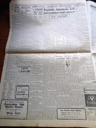 Cumhuriyet Gazetesi - 20 Eylül 1947 - İstanbul Mali Buhrandan Nasıl Kurtarılabilir Yazanlar Abidin Daver Köşe Yazısı - Amerikan Yardımı Memleketimize Sevkiyatını Başlaması İçin Yapılan Hazırlıklar - Sovyet İftiralarına Karşı Cevabımız - Vişinski'nin Nutku Bütün Dünyada Olduğu Gibi Türkiye'de De İnfial Uyandırdı - Hükümet Çevreleri Nutuk İçin Neler Düşünüyorlar -  Cumhurbaşkanı İsmet İnönü'nün Seyahati - İran'ın Moskova Büyükelçisi Meydanda Yok - Acı Bir Kaybımız Gazeteci Faik Güneri Vefat Etti - Kayseri Milletvekili Said Azmi Feyzioğlu İçin İleri Sürülen İddialar - Yunanistanda Sporcularımızın Muvaffakiyeti - Beynelmilel Portreler İdamını Bekleyen Bulgar Muhalefet Lideri Petkov - Rüya Gibi Nakleden Hamdi Varoğlu Yazı Dizisi - Maksad Merasim Mi Yazan Burhan Felek Köşe Yazısı - Bugünkü Futbol Ve Dün Geceki Boks  Maçları Yazan Eşref Şefik - Askeri Güçler Futbol Takımı Ligden çekildi - Hamiyet Yüceses Mualla Gökçay Ve Safiye Ayla Cağaloğlu Çiftesaraylar Bahçesinde - Revü Opereti - Sihirbaz