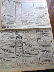 Cumhuriyet Gazetesi - 20 Eylül 1947 - İstanbul Mali Buhrandan Nasıl Kurtarılabilir Yazanlar Abidin Daver Köşe Yazısı - Amerikan Yardımı Memleketimize Sevkiyatını Başlaması İçin Yapılan Hazırlıklar - Sovyet İftiralarına Karşı Cevabımız - Vişinski'nin Nutku Bütün Dünyada Olduğu Gibi Türkiye'de De İnfial Uyandırdı - Hükümet Çevreleri Nutuk İçin Neler Düşünüyorlar -  Cumhurbaşkanı İsmet İnönü'nün Seyahati - İran'ın Moskova Büyükelçisi Meydanda Yok - Acı Bir Kaybımız Gazeteci Faik Güneri Vefat Etti - Kayseri Milletvekili Said Azmi Feyzioğlu İçin İleri Sürülen İddialar - Yunanistanda Sporcularımızın Muvaffakiyeti - Beynelmilel Portreler İdamını Bekleyen Bulgar Muhalefet Lideri Petkov - Rüya Gibi Nakleden Hamdi Varoğlu Yazı Dizisi - Maksad Merasim Mi Yazan Burhan Felek Köşe Yazısı - Bugünkü Futbol Ve Dün Geceki Boks  Maçları Yazan Eşref Şefik - Askeri Güçler Futbol Takımı Ligden çekildi - Hamiyet Yüceses Mualla Gökçay Ve Safiye Ayla Cağaloğlu Çiftesaraylar Bahçesinde - Revü Opereti - Sihirbaz