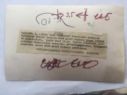 DİSK GENEL BAŞKANI KEMAL TÜRKLER'İN ORİJİNAL FOTOĞRAFI - 18 x 12 cm EBADINDA - KEMAL TÜRKLER, BAKIRKÖY 3. ASLİYE CEZA MAHKEMESİ TARAFINDAN HAKKINDA TUTUKLAMA KARARI  SONRASINDA SAĞMALCILAR CEZAEVİNE GÖTÜRÜLÜRKEN, 22 EYLÜL 1976