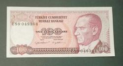 7 Emisyon E 89 Seri 100 Lira Çil