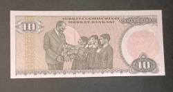 7 Emisyon A 58 Seri 10 Lira Çil