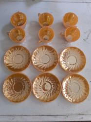 Antika - ANCHOR HOCKİNG FİRE KİNG kahve  FİNCANI 6 LI TAKIM KULLANILMAMIŞ - kitantik - kitaLog