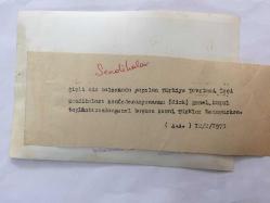 DİSK GENEL BAŞKANI KEMAL TÜRKLER'İN ORİJİNAL FOTOĞRAFI - 18 x 12 cm EBADINDA - ŞİŞLİ'DE YAPILAN TÜRKİYE DEVRİMCİ İŞÇİ SENDİKALARI KONFEDERASYONUNUN GENEL KURUL TOPLANTISINDA GENEL BAŞKAN KEMAL TÜRKLER KONUŞMA YAPARKEN, 12 ŞUBAT 1973