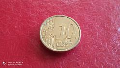 İTALYA 10 EURO CENT 2008