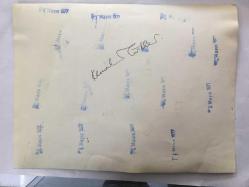 DİSK GENEL BAŞKANI KEMAL TÜRKLER'İN İÇİNDE 15 FARKLI KARE OLAN ORİJİNAL BÜYÜK BOY FOTOĞRAFI - 24 x 18 cm EBADINDA - HER BİR KARE 4 x 3 cm EBADINDADIR