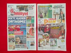 Teksas Tommiks Çizgi Roman - Milliyet Gazetesi - 4 Mayıs 2025 - Tam Gazete + Pazar Eki - Spor Eki Eksik