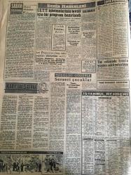 YENİ SABAH GAZETESİ 6 OCAK 1958 YIL :20 SAYI :6768---Kıbrıs la ilgili görüşmelere şehrimizde devam ediliyor ---Bir İstanbullu Ford yakın mirasçısıyım diyor --B.Trakya da yapılan zulüm infial yarattı ---Mac Millanın  teklifini Rusya sert karşıladı --Bir Türk Bankası Ayda Şube Alacak --Y.Ticaret mezunları  yeni  haklar kazanıyor ---Subay evleri tahsisatı bir misli daha arttırıldı --Zina yaparken yakalandılar --İETT İşletmelerinin tevsii için bir program hazırlandı ---İstanbul Rehberi ---Ankara yapılan  CMP İdare Heyeti çalışmaları sona erdi ---Adana ,Mersin ,Ceyhan 36.Kurtuluş Yıldönümleri ---Callas ın skandalı  genç bir sopranoyu meşhur etti ---Fenerbahçe nin baskılı ve güzel oyunu karşısında  :Galatasaray mağlubiyetten dün şansı kurtardı :1-1--İspanya Milli Maçı İstanbul da ---Soyunma odalarında üzüntülü ve sevinç  Fenerbahçeliler Galatasaraylılar  konuşulmadı  neticeden memnun --30 Parazit satıcı cezalandırıldı ---
