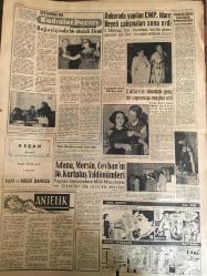 YENİ SABAH GAZETESİ 6 OCAK 1958 YIL :20 SAYI :6768---Kıbrıs la ilgili görüşmelere şehrimizde devam ediliyor ---Bir İstanbullu Ford yakın mirasçısıyım diyor --B.Trakya da yapılan zulüm infial yarattı ---Mac Millanın  teklifini Rusya sert karşıladı --Bir Türk Bankası Ayda Şube Alacak --Y.Ticaret mezunları  yeni  haklar kazanıyor ---Subay evleri tahsisatı bir misli daha arttırıldı --Zina yaparken yakalandılar --İETT İşletmelerinin tevsii için bir program hazırlandı ---İstanbul Rehberi ---Ankara yapılan  CMP İdare Heyeti çalışmaları sona erdi ---Adana ,Mersin ,Ceyhan 36.Kurtuluş Yıldönümleri ---Callas ın skandalı  genç bir sopranoyu meşhur etti ---Fenerbahçe nin baskılı ve güzel oyunu karşısında  :Galatasaray mağlubiyetten dün şansı kurtardı :1-1--İspanya Milli Maçı İstanbul da ---Soyunma odalarında üzüntülü ve sevinç  Fenerbahçeliler Galatasaraylılar  konuşulmadı  neticeden memnun --30 Parazit satıcı cezalandırıldı ---