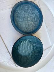 Yunan Temalı Kabartma Kapaklı Cam Kase