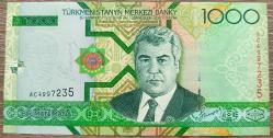 Türkmenistan 1.000 Manat - 2005 - ÇİL
