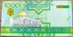 Türkmenistan 1.000 Manat - 2005 - ÇİL