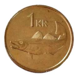 İzlanda 1 Krona - 1987 - ÇİL