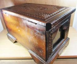 EsKi OYMALI AĞaÇ YEMENİ SANDIĞI....