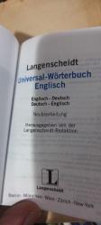 Langenscheidt Universal-Wörterbuch Englisch - Englisch - Deutsch / Deutsch - Englisch