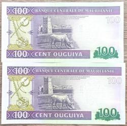 Moritanya 100 Ouguiya  - 2015 - ÇİL