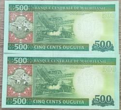 Moritanya 500 Ouguiya - 2013 - ÇİL